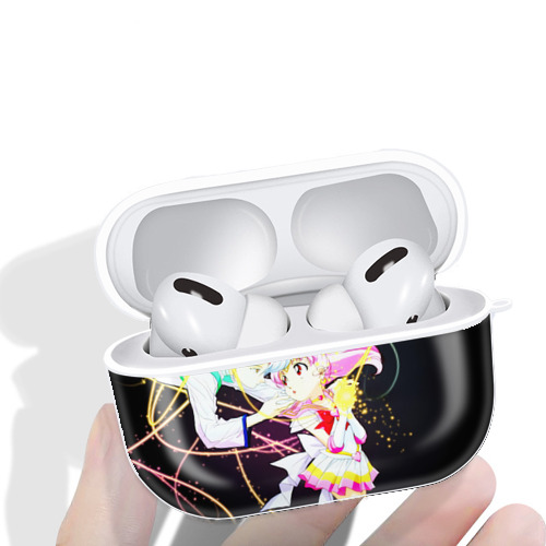美少女戦士セーラームーン Sailor Moon 【AirPods Pro用】ハードシェル保護ケース 耐衝撃・防指紋・カラビナ付き商品仕様