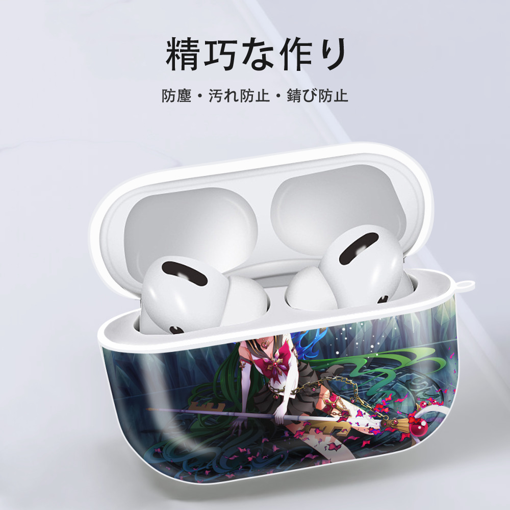 美少女戦士セーラームーン Sailor Moon 【AirPods Pro用】ハードシェル保護ケース 耐衝撃・防指紋・カラビナ付き商品仕様