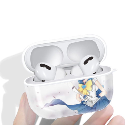 美少女戦士セーラームーン Sailor Moon 【AirPods Pro用】ハードシェル保護ケース 耐衝撃・防指紋・カラビナ付き商品仕様