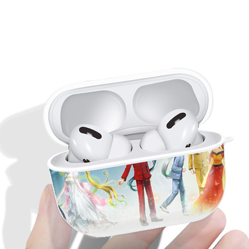 美少女戦士セーラームーン Sailor Moon 【AirPods Pro用】ハードシェル保護ケース 耐衝撃・防指紋・カラビナ付き商品仕様