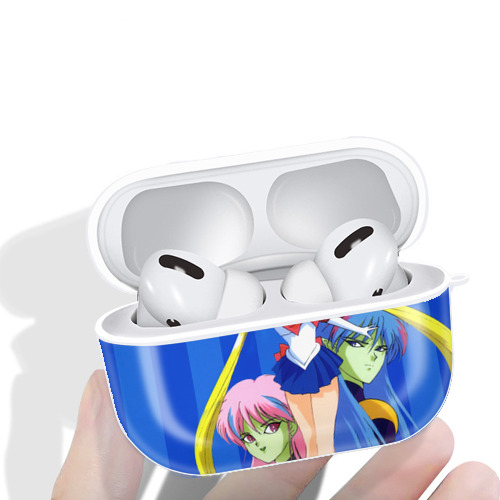 美少女戦士セーラームーン Sailor Moon 【AirPods Pro用】ハードシェル保護ケース 耐衝撃・防指紋・カラビナ付き商品仕様