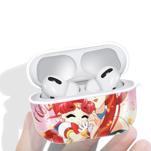 美少女戦士セーラームーン Sailor Moon 【AirPods Pro用】ハードシェル保護ケース 耐衝撃・防指紋・カラビナ付き商品仕様