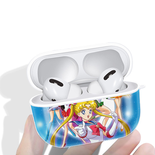美少女戦士セーラームーン Sailor Moon 【AirPods Pro用】ハードシェル保護ケース 耐衝撃・防指紋・カラビナ付き商品仕様