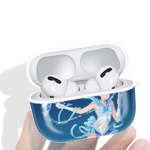 美少女戦士セーラームーン Sailor Moon 【AirPods Pro用】ハードシェル保護ケース 耐衝撃・防指紋・カラビナ付き商品仕様
