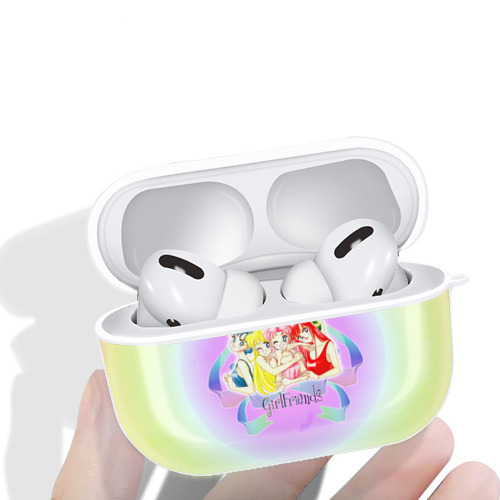 美少女戦士セーラームーン Sailor Moon 【AirPods Pro用】ハードシェル保護ケース 耐衝撃・防指紋・カラビナ付き商品仕様