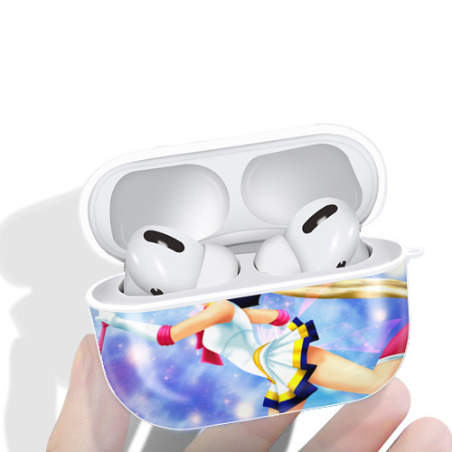 美少女戦士セーラームーン Sailor Moon 【AirPods Pro用】ハードシェル保護ケース 耐衝撃・防指紋・カラビナ付き商品仕様