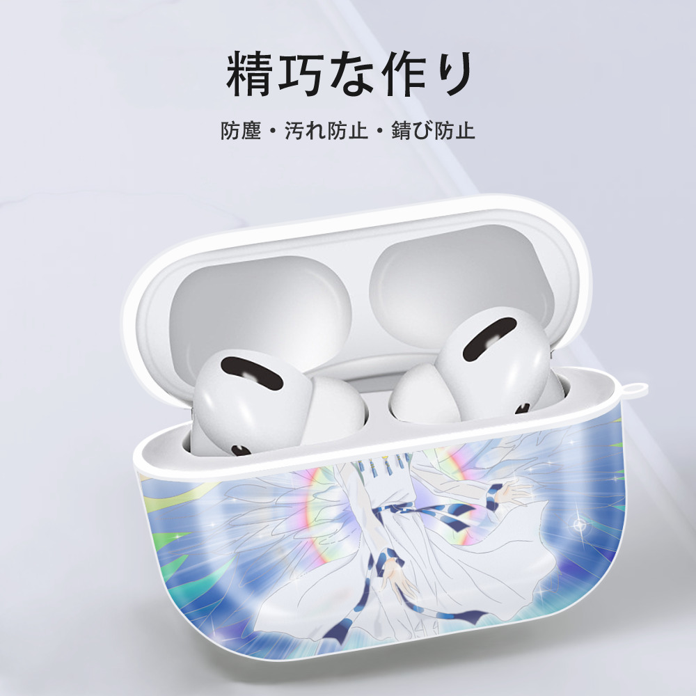 美少女戦士セーラームーン Sailor Moon 【AirPods Pro用】ハードシェル保護ケース 耐衝撃・防指紋・カラビナ付き商品仕様