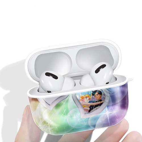 美少女戦士セーラームーン Sailor Moon 【AirPods Pro用】ハードシェル保護ケース 耐衝撃・防指紋・カラビナ付き商品仕様