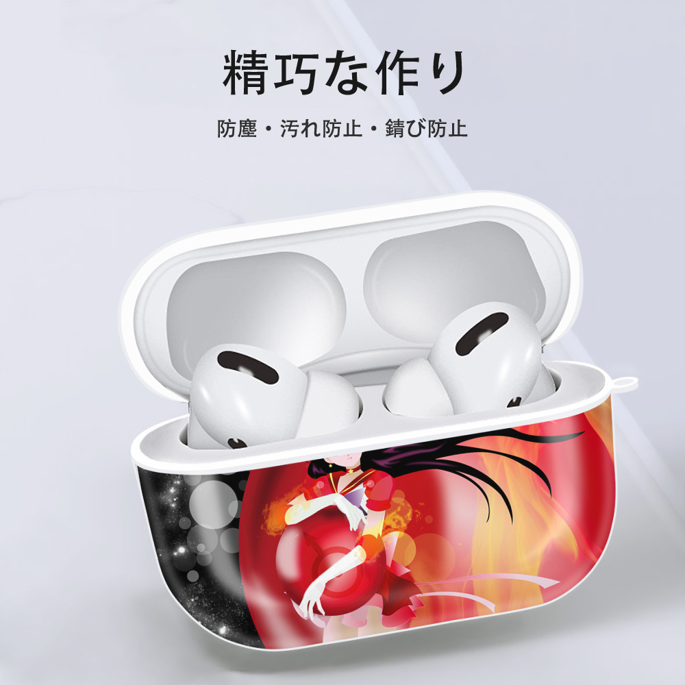 美少女戦士セーラームーン Sailor Moon 【AirPods Pro用】ハードシェル保護ケース 耐衝撃・防指紋・カラビナ付き商品仕様