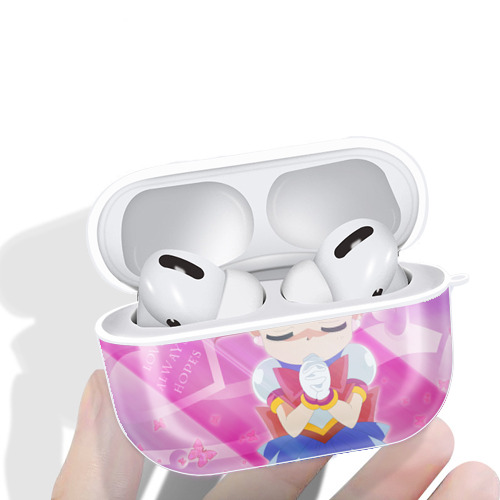 美少女戦士セーラームーン Sailor Moon 【AirPods Pro用】ハードシェル保護ケース 耐衝撃・防指紋・カラビナ付き商品仕様