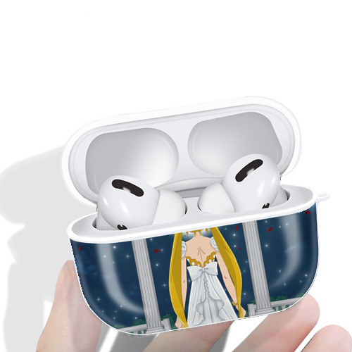 美少女戦士セーラームーン Sailor Moon 【AirPods Pro用】ハードシェル保護ケース 耐衝撃・防指紋・カラビナ付き商品仕様