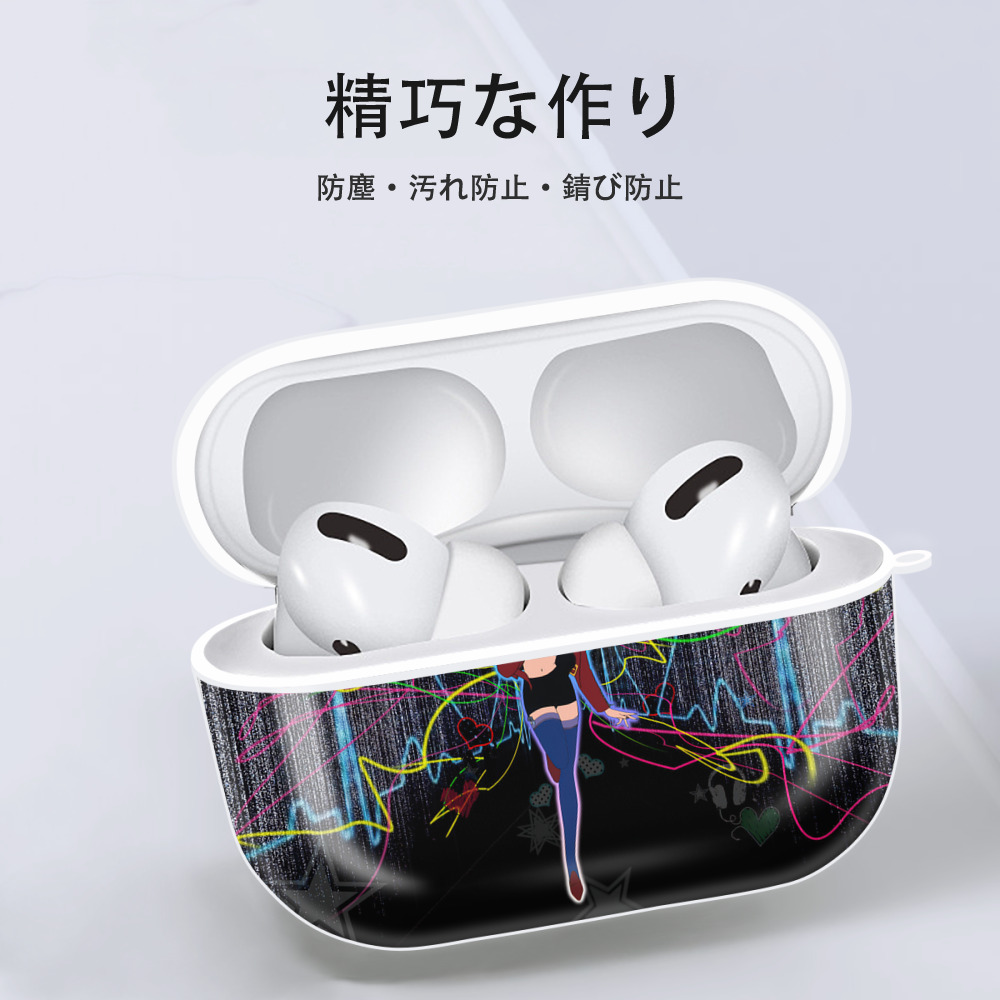 美少女戦士セーラームーン Sailor Moon 【AirPods Pro用】ハードシェル保護ケース 耐衝撃・防指紋・カラビナ付き商品仕様