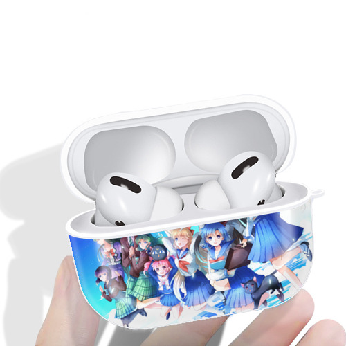美少女戦士セーラームーン Sailor Moon 【AirPods Pro用】ハードシェル保護ケース 耐衝撃・防指紋・カラビナ付き商品仕様