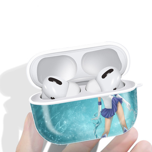 美少女戦士セーラームーン Sailor Moon 【AirPods Pro用】ハードシェル保護ケース 耐衝撃・防指紋・カラビナ付き商品仕様