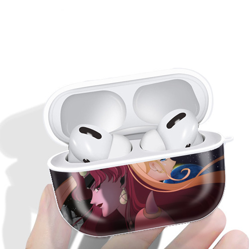 美少女戦士セーラームーン Sailor Moon 【AirPods Pro用】ハードシェル保護ケース 耐衝撃・防指紋・カラビナ付き商品仕様