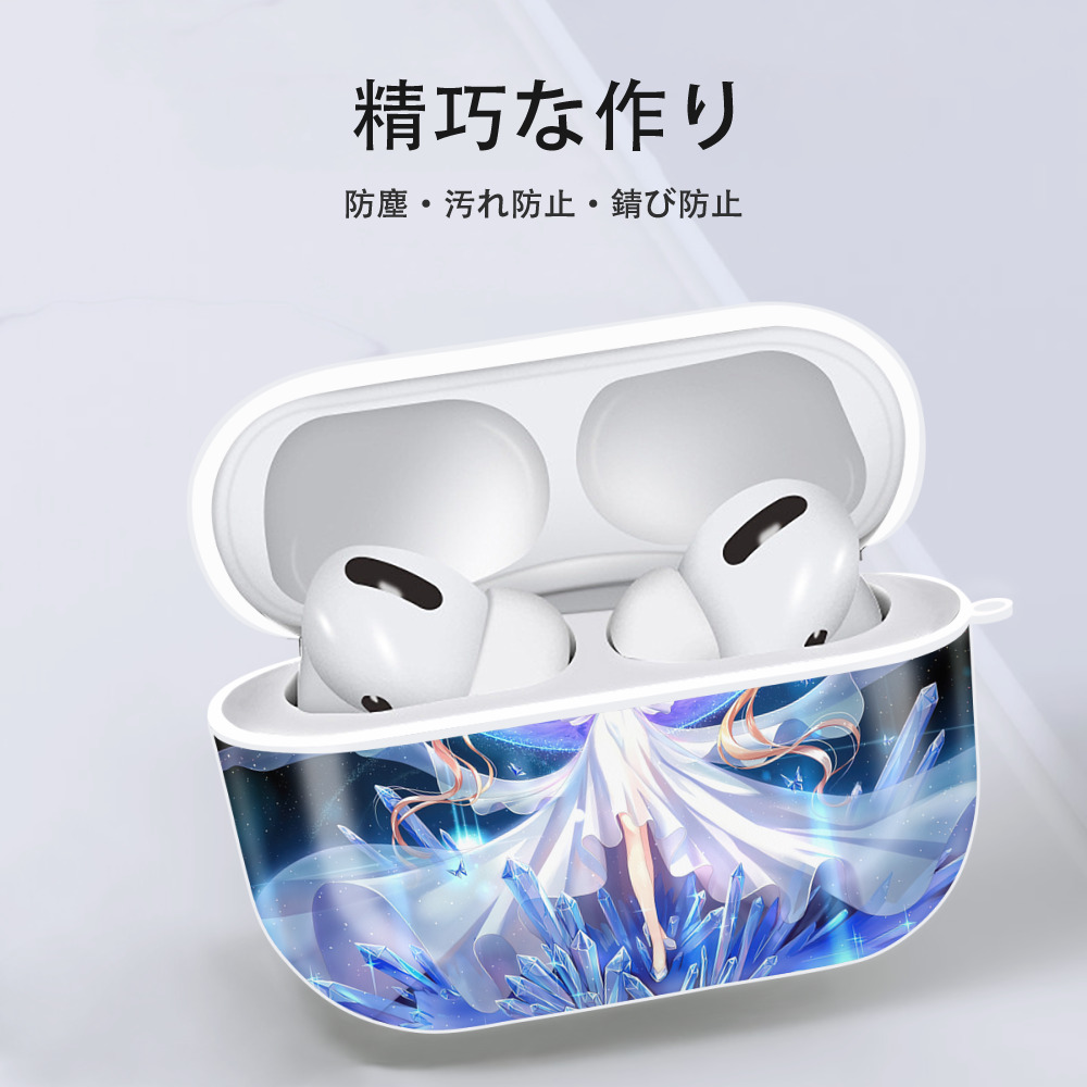 美少女戦士セーラームーン Sailor Moon 【AirPods Pro用】ハードシェル保護ケース 耐衝撃・防指紋・カラビナ付き商品仕様