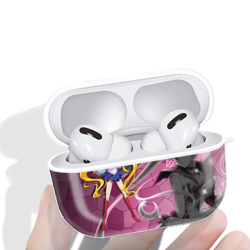 美少女戦士セーラームーン Sailor Moon 【AirPods Pro用】ハードシェル保護ケース 耐衝撃・防指紋・カラビナ付き商品仕様