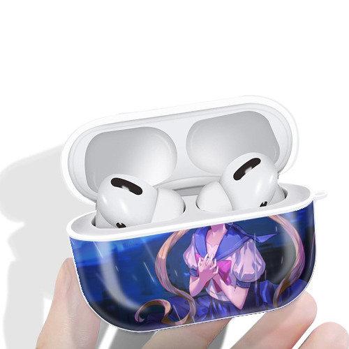 美少女戦士セーラームーン Sailor Moon 【AirPods Pro用】ハードシェル保護ケース 耐衝撃・防指紋・カラビナ付き商品仕様