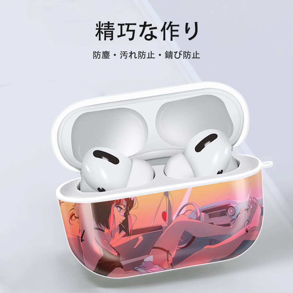 美少女戦士セーラームーン Sailor Moon 【AirPods Pro用】ハードシェル保護ケース 耐衝撃・防指紋・カラビナ付き商品仕様