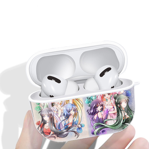 美少女戦士セーラームーン Sailor Moon 【AirPods Pro用】ハードシェル保護ケース 耐衝撃・防指紋・カラビナ付き商品仕様