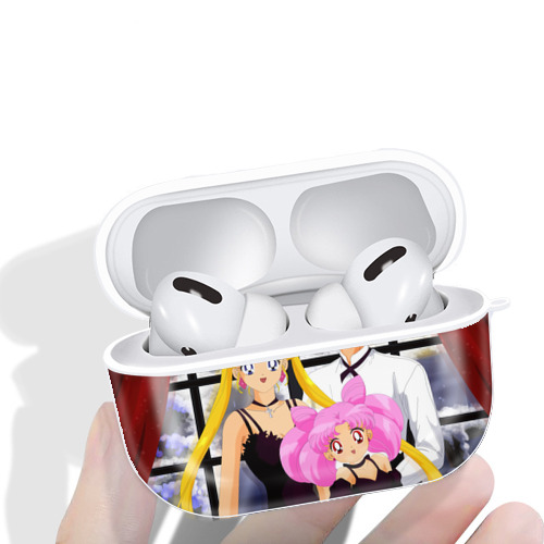 美少女戦士セーラームーン Sailor Moon 【AirPods Pro用】ハードシェル保護ケース 耐衝撃・防指紋・カラビナ付き商品仕様