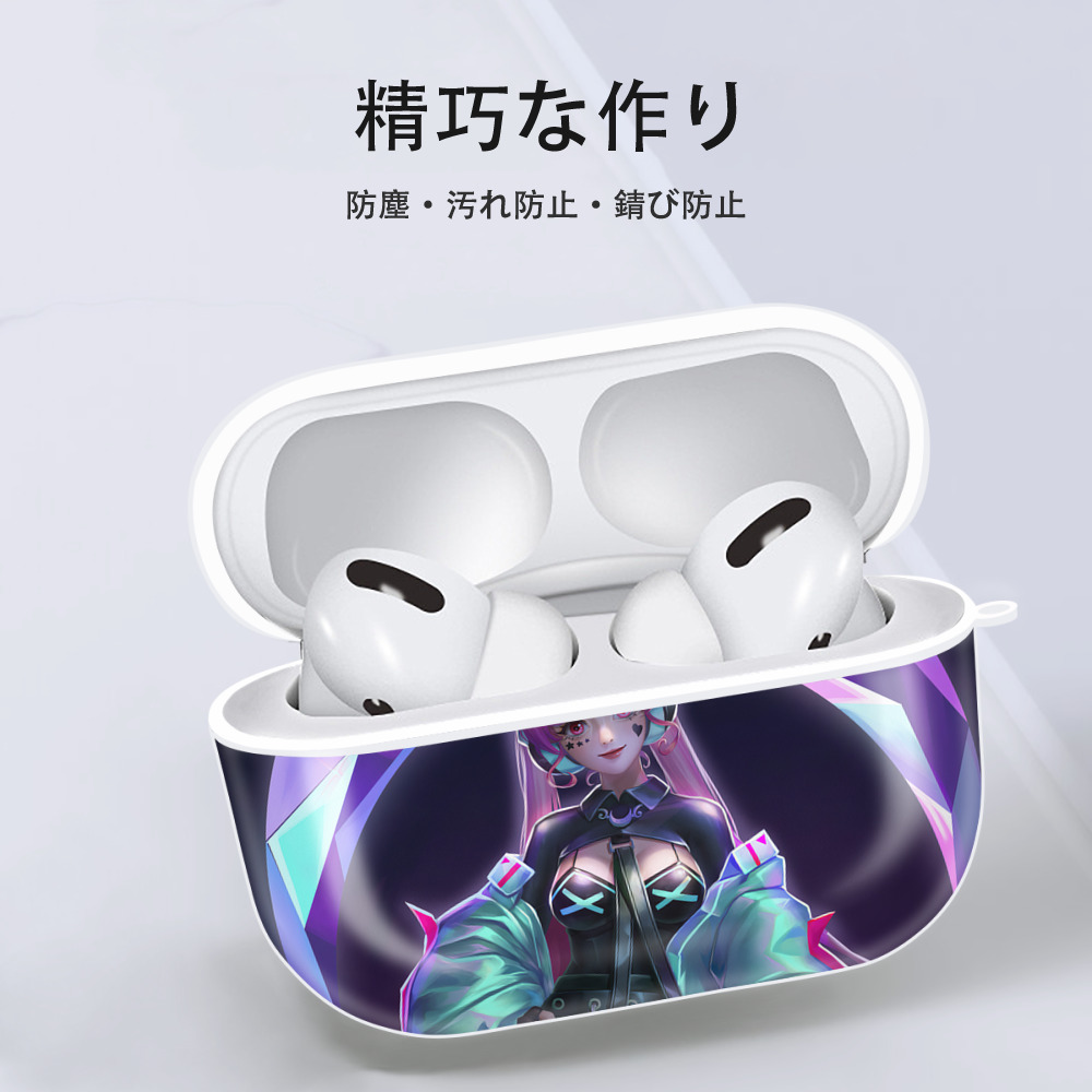 美少女戦士セーラームーン Sailor Moon 【AirPods Pro用】ハードシェル保護ケース 耐衝撃・防指紋・カラビナ付き商品仕様