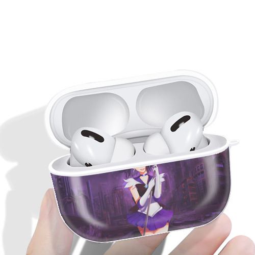 美少女戦士セーラームーン Sailor Moon 【AirPods Pro用】ハードシェル保護ケース 耐衝撃・防指紋・カラビナ付き商品仕様