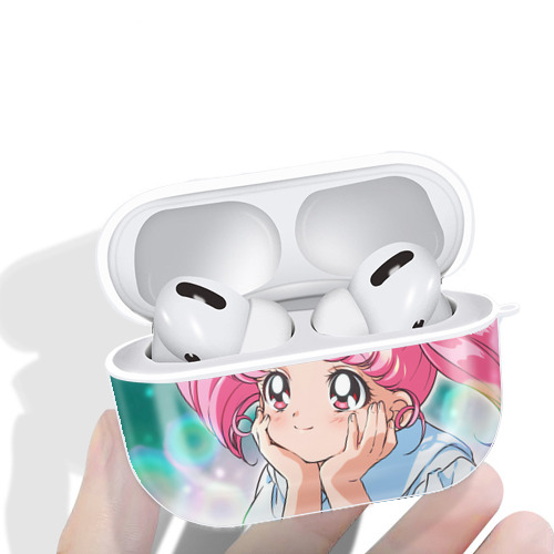 美少女戦士セーラームーン Sailor Moon 【AirPods Pro用】ハードシェル保護ケース 耐衝撃・防指紋・カラビナ付き商品仕様