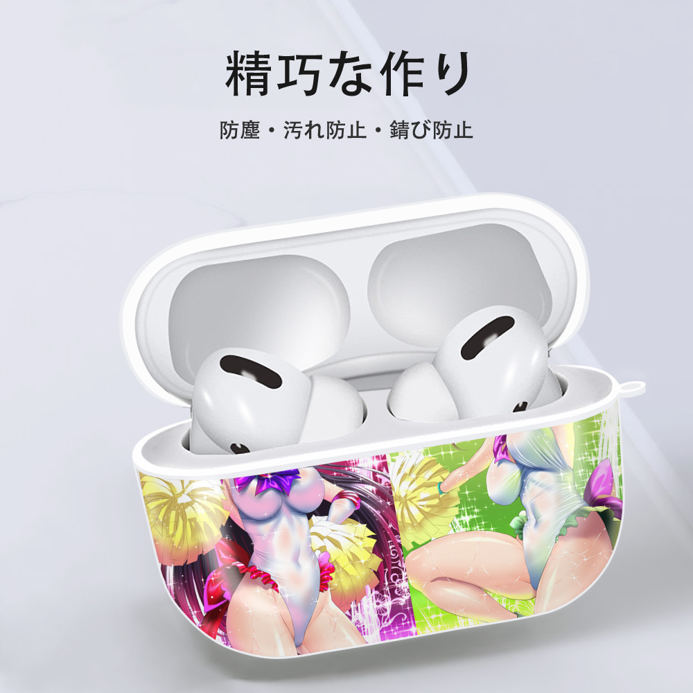 美少女戦士セーラームーン Sailor Moon 【AirPods Pro用】ハードシェル保護ケース 耐衝撃・防指紋・カラビナ付き商品仕様
