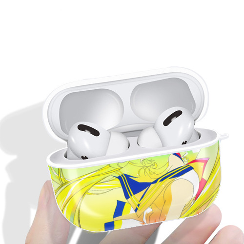 美少女戦士セーラームーン Sailor Moon 【AirPods Pro用】ハードシェル保護ケース 耐衝撃・防指紋・カラビナ付き商品仕様