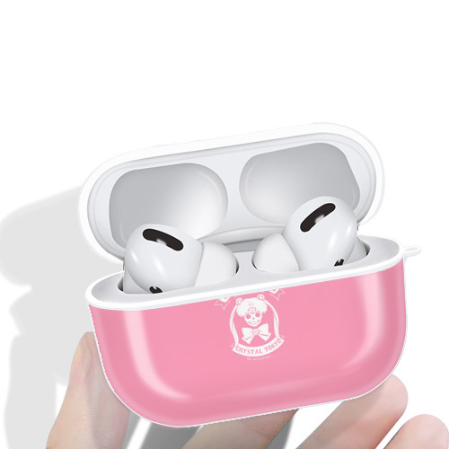 美少女戦士セーラームーン Sailor Moon 【AirPods Pro用】ハードシェル保護ケース 耐衝撃・防指紋・カラビナ付き商品仕様