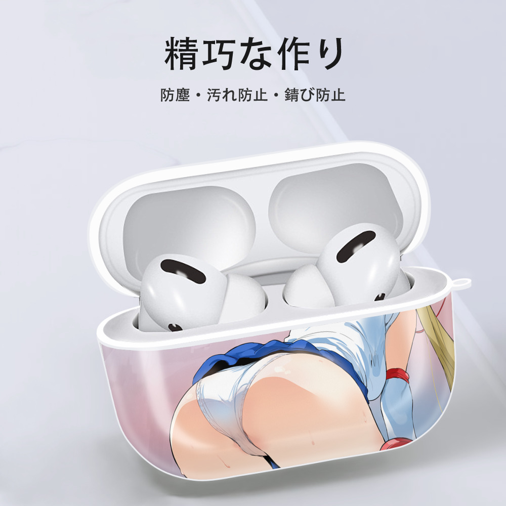 美少女戦士セーラームーン Sailor Moon 【AirPods Pro用】ハードシェル保護ケース 耐衝撃・防指紋・カラビナ付き商品仕様