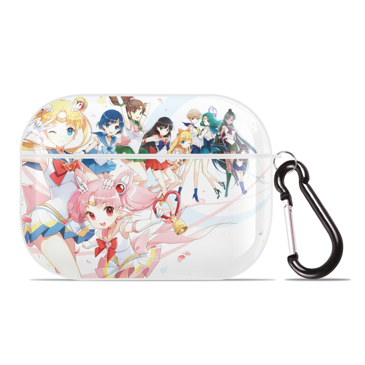 （画像用） 美少女戦士セーラームーン Sailor Moon 【AirPods Pro用】ハードシェル保護ケース 耐衝撃・防指紋・カラビナ付き商品仕様