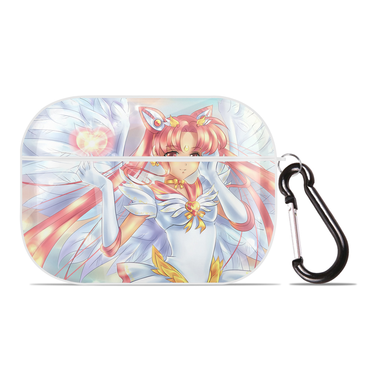 （画像用） 美少女戦士セーラームーン Sailor Moon 【AirPods Pro用】ハードシェル保護ケース 耐衝撃・防指紋・カラビナ付き商品仕様