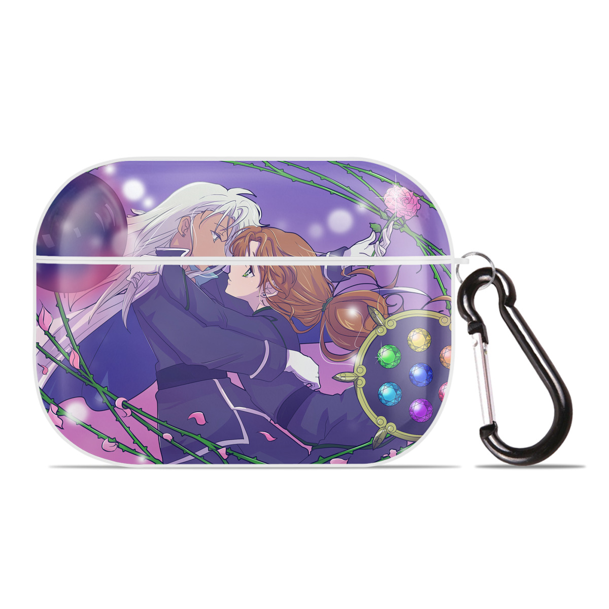 （画像用） 美少女戦士セーラームーン Sailor Moon 【AirPods Pro用】ハードシェル保護ケース 耐衝撃・防指紋・カラビナ付き商品仕様
