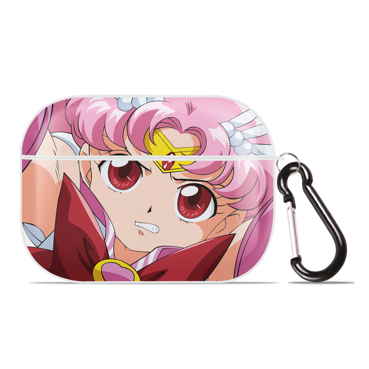 （画像用） 美少女戦士セーラームーン Sailor Moon 【AirPods Pro用】ハードシェル保護ケース 耐衝撃・防指紋・カラビナ付き商品仕様