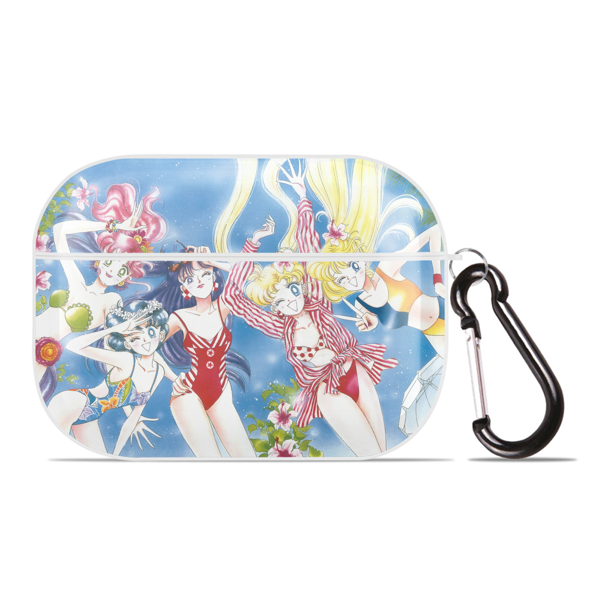（画像用） 美少女戦士セーラームーン Sailor Moon 【AirPods Pro用】ハードシェル保護ケース 耐衝撃・防指紋・カラビナ付き商品仕様