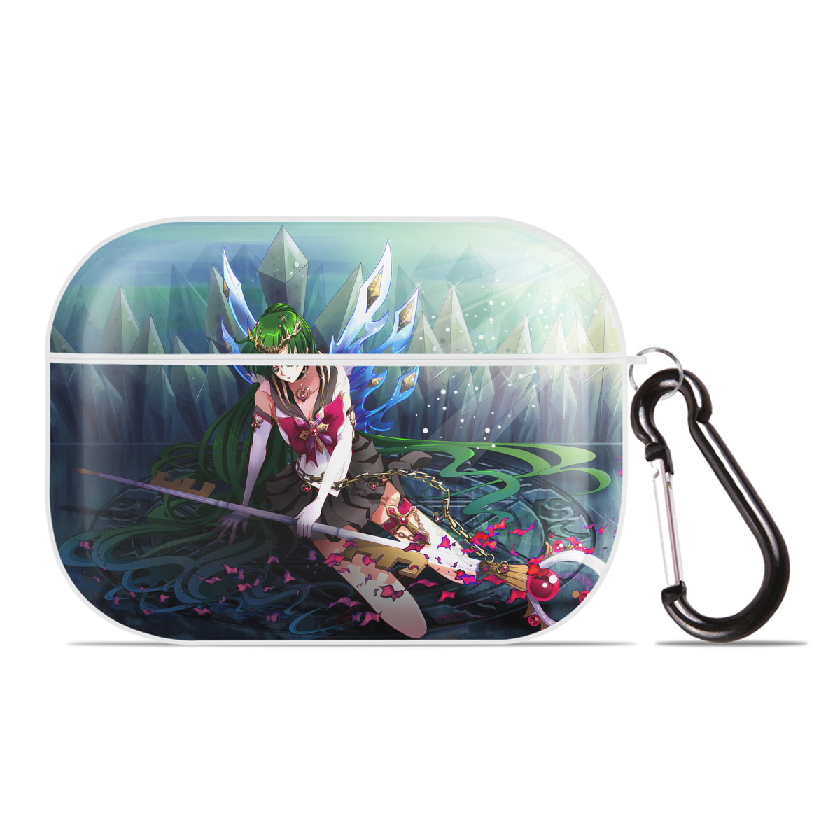 （画像用） 美少女戦士セーラームーン Sailor Moon 【AirPods Pro用】ハードシェル保護ケース 耐衝撃・防指紋・カラビナ付き商品仕様