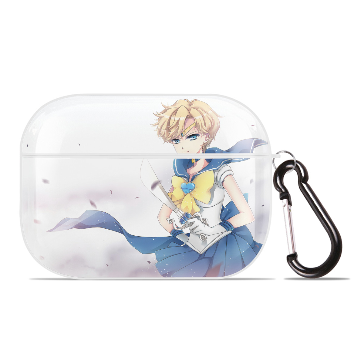 （画像用） 美少女戦士セーラームーン Sailor Moon 【AirPods Pro用】ハードシェル保護ケース 耐衝撃・防指紋・カラビナ付き商品仕様