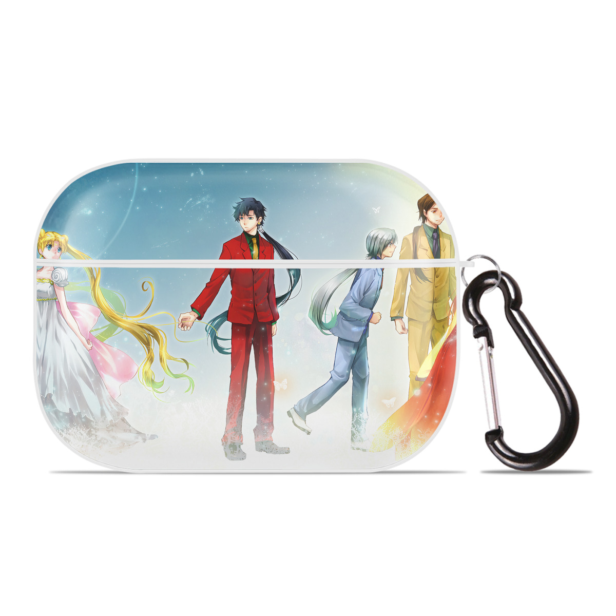 （画像用） 美少女戦士セーラームーン Sailor Moon 【AirPods Pro用】ハードシェル保護ケース 耐衝撃・防指紋・カラビナ付き商品仕様