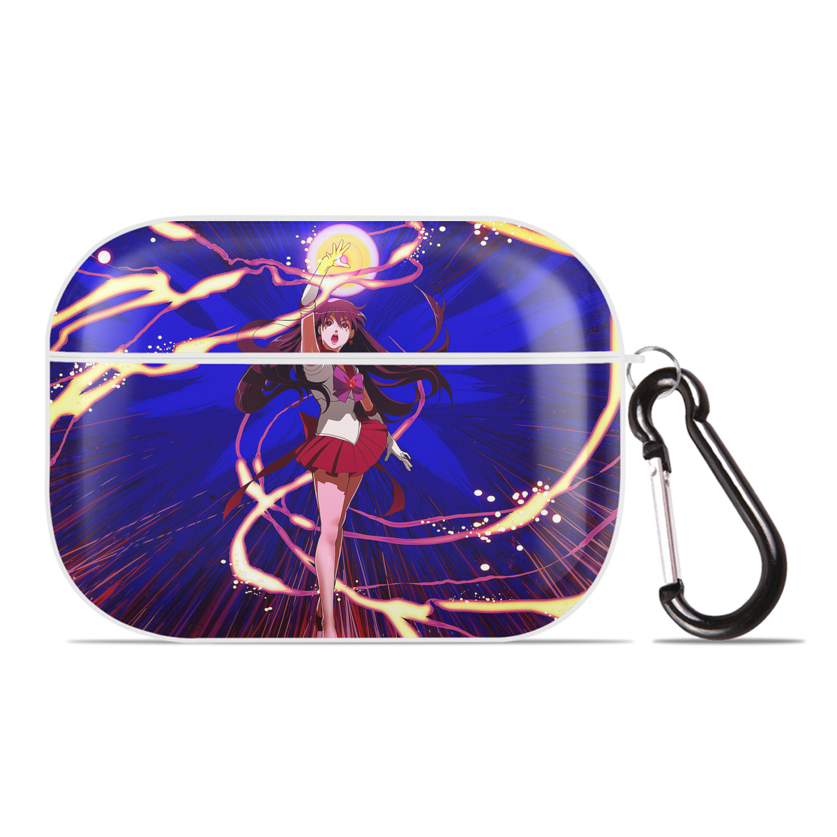 （画像用） 美少女戦士セーラームーン Sailor Moon 【AirPods Pro用】ハードシェル保護ケース 耐衝撃・防指紋・カラビナ付き商品仕様