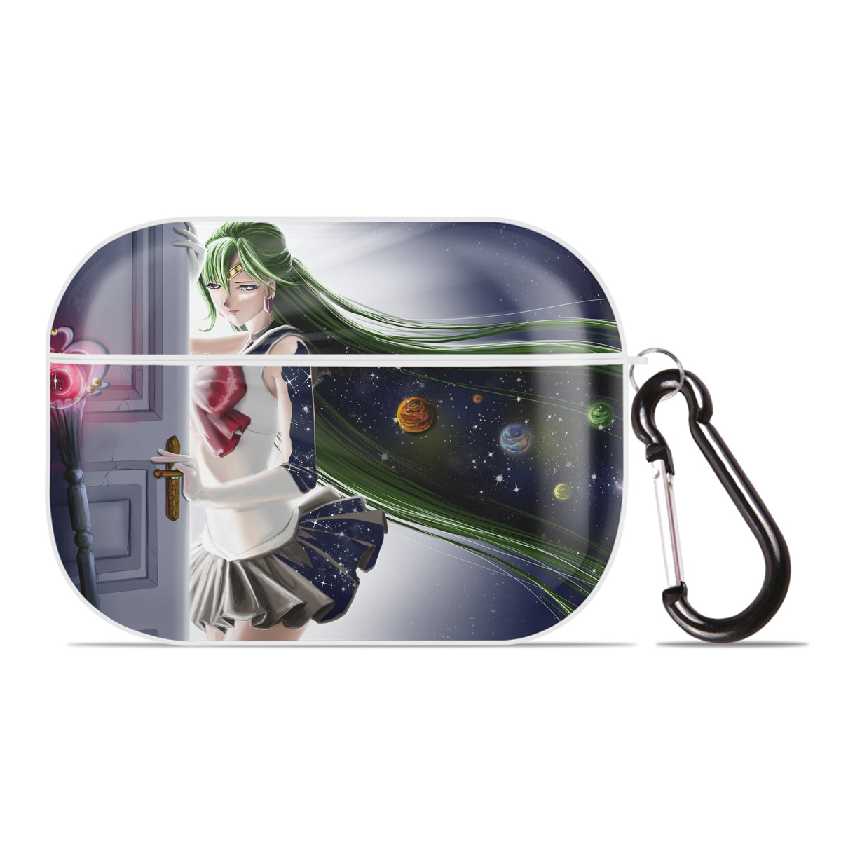 （画像用） 美少女戦士セーラームーン Sailor Moon 【AirPods Pro用】ハードシェル保護ケース 耐衝撃・防指紋・カラビナ付き商品仕様