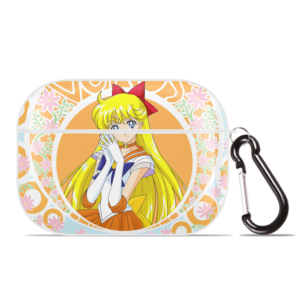 （画像用） 美少女戦士セーラームーン Sailor Moon 【AirPods Pro用】ハードシェル保護ケース 耐衝撃・防指紋・カラビナ付き商品仕様