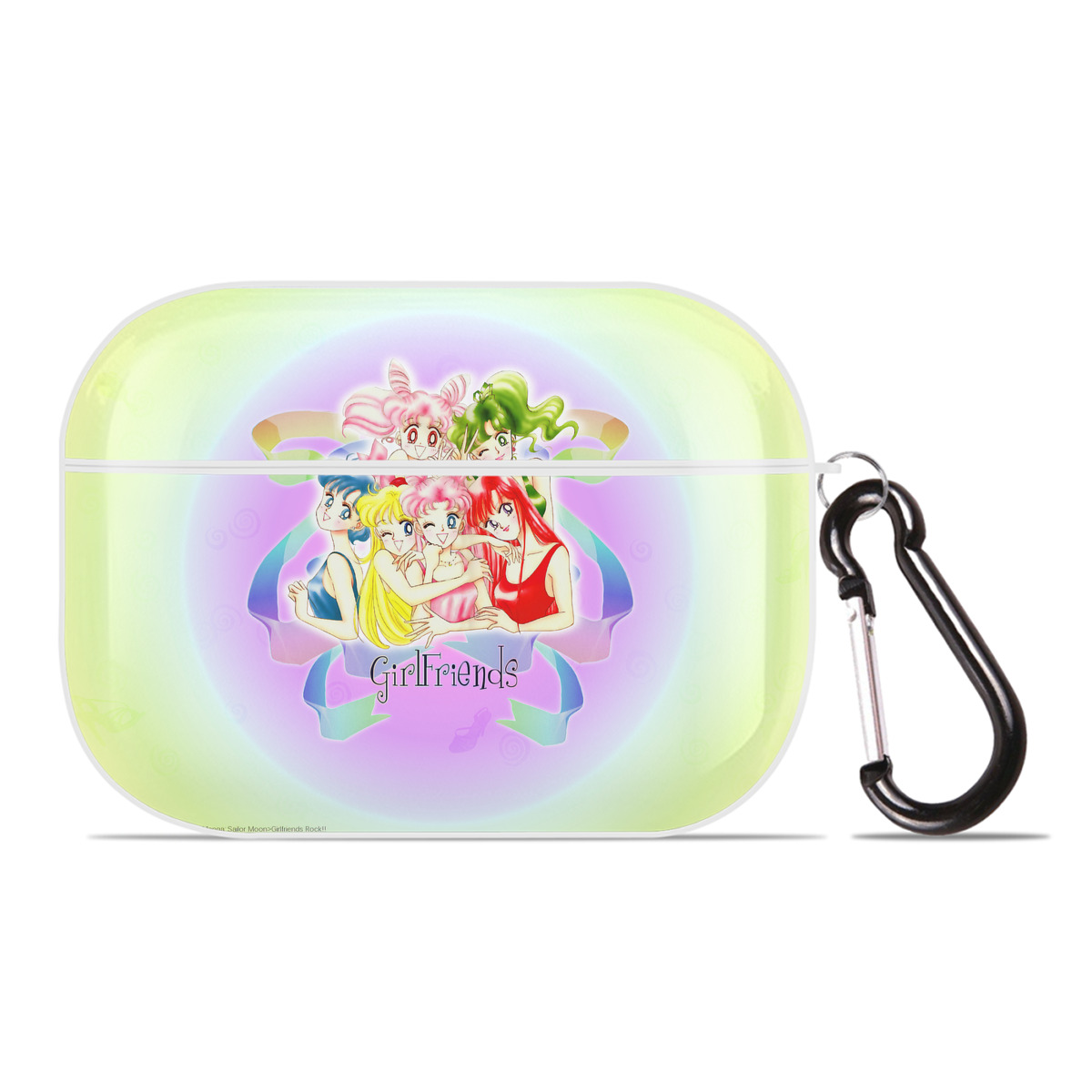 （画像用） 美少女戦士セーラームーン Sailor Moon 【AirPods Pro用】ハードシェル保護ケース 耐衝撃・防指紋・カラビナ付き商品仕様