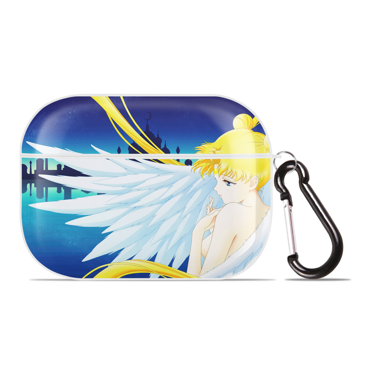 （画像用） 美少女戦士セーラームーン Sailor Moon 【AirPods Pro用】ハードシェル保護ケース 耐衝撃・防指紋・カラビナ付き商品仕様