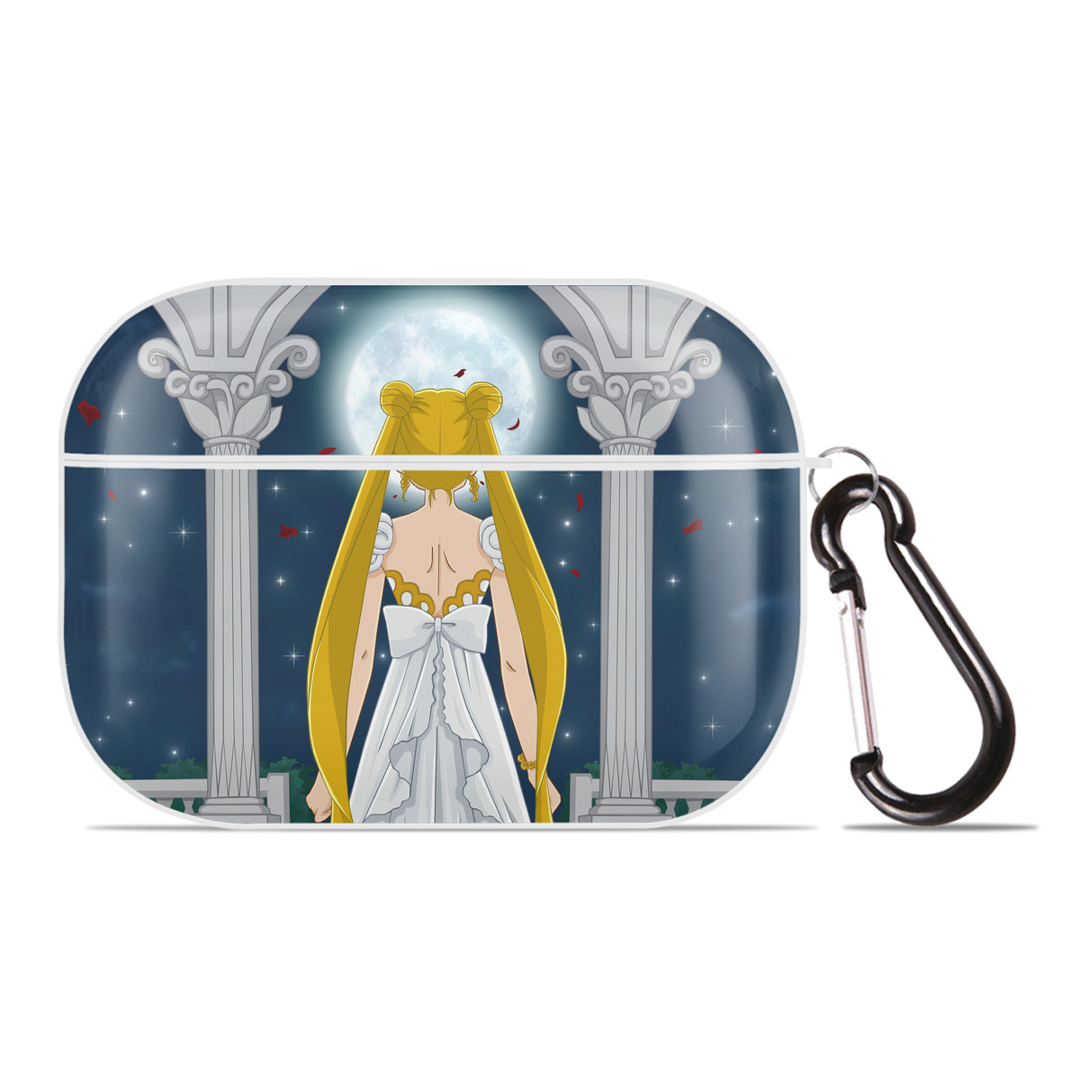 （画像用） 美少女戦士セーラームーン Sailor Moon 【AirPods Pro用】ハードシェル保護ケース 耐衝撃・防指紋・カラビナ付き商品仕様