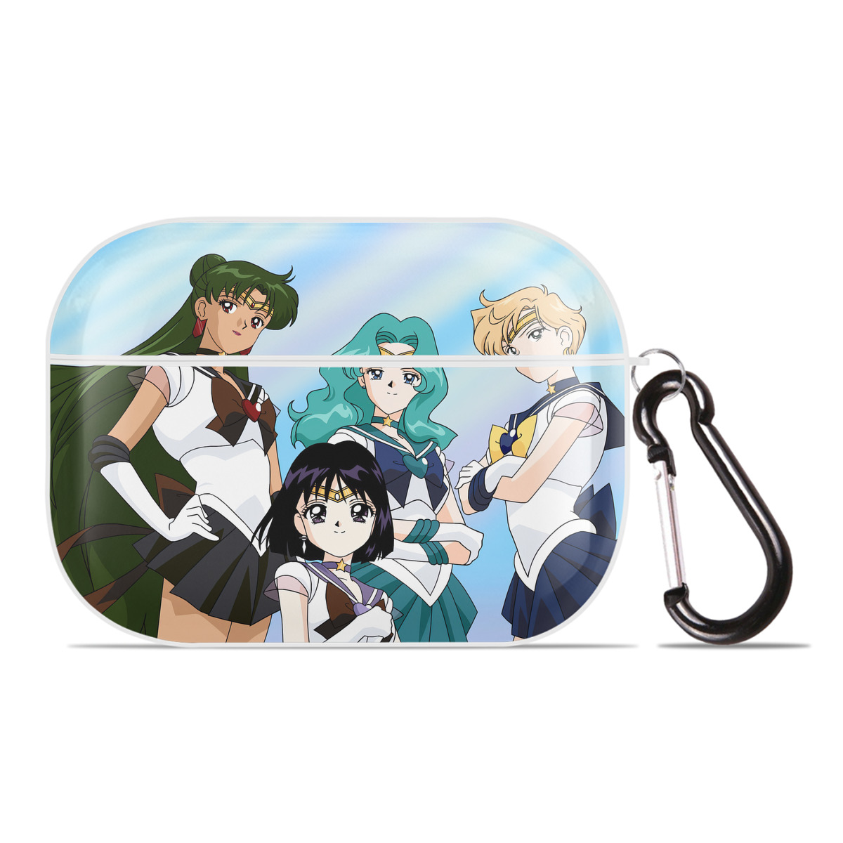 （画像用） 美少女戦士セーラームーン Sailor Moon 【AirPods Pro用】ハードシェル保護ケース 耐衝撃・防指紋・カラビナ付き商品仕様