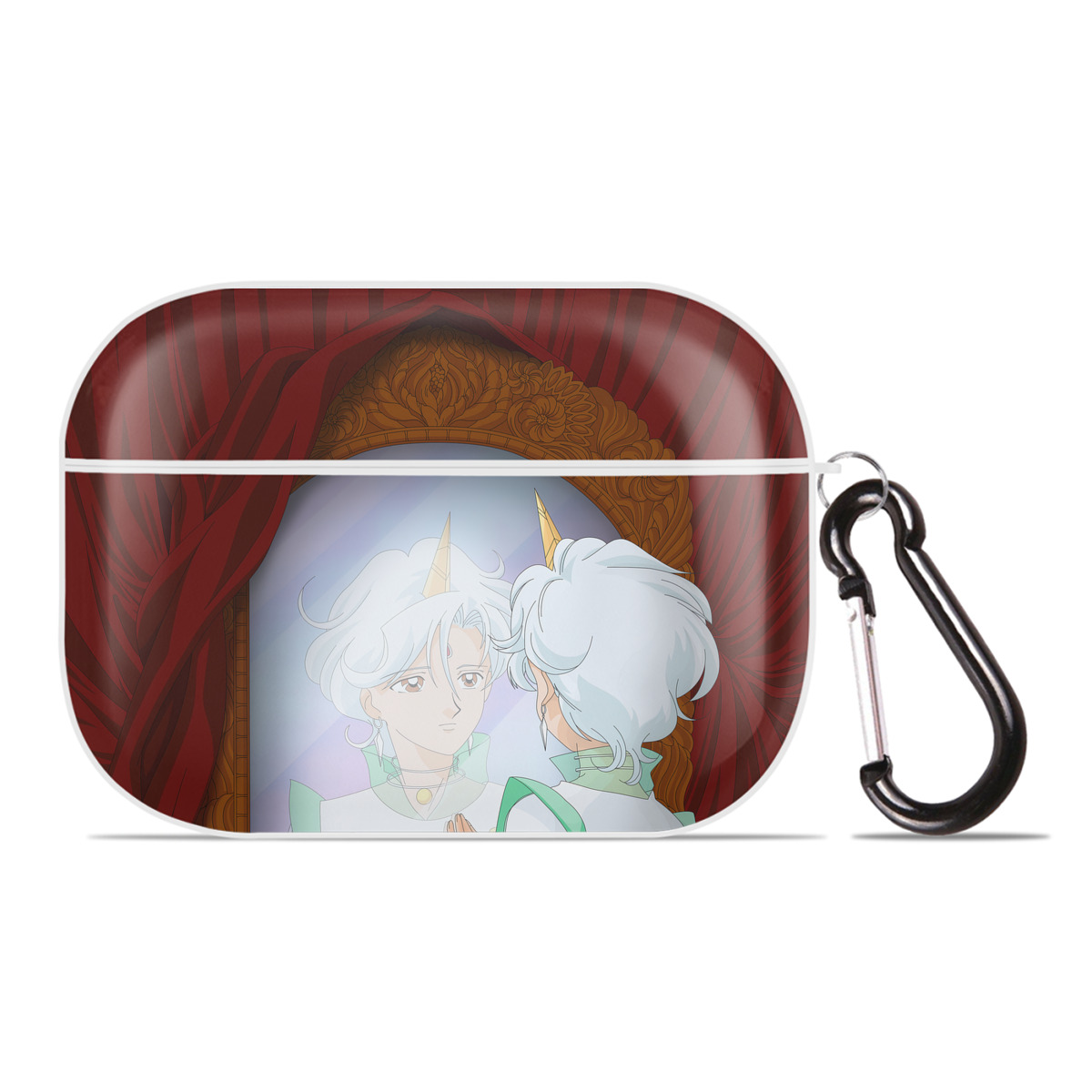 （画像用） 美少女戦士セーラームーン Sailor Moon 【AirPods Pro用】ハードシェル保護ケース 耐衝撃・防指紋・カラビナ付き商品仕様