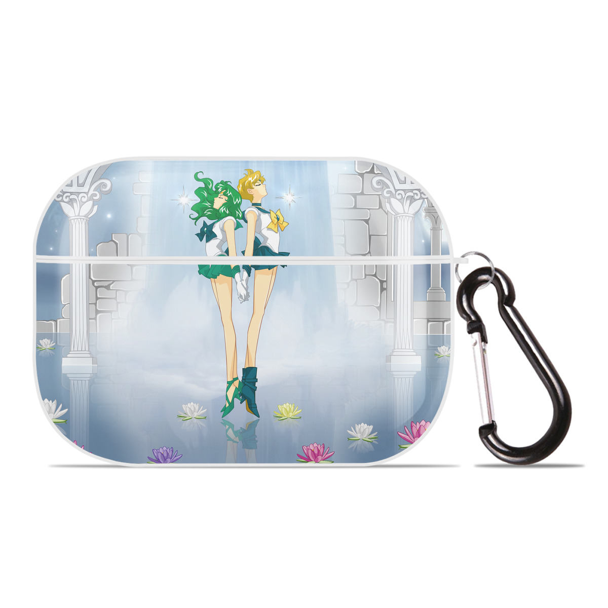（画像用） 美少女戦士セーラームーン Sailor Moon 【AirPods Pro用】ハードシェル保護ケース 耐衝撃・防指紋・カラビナ付き商品仕様