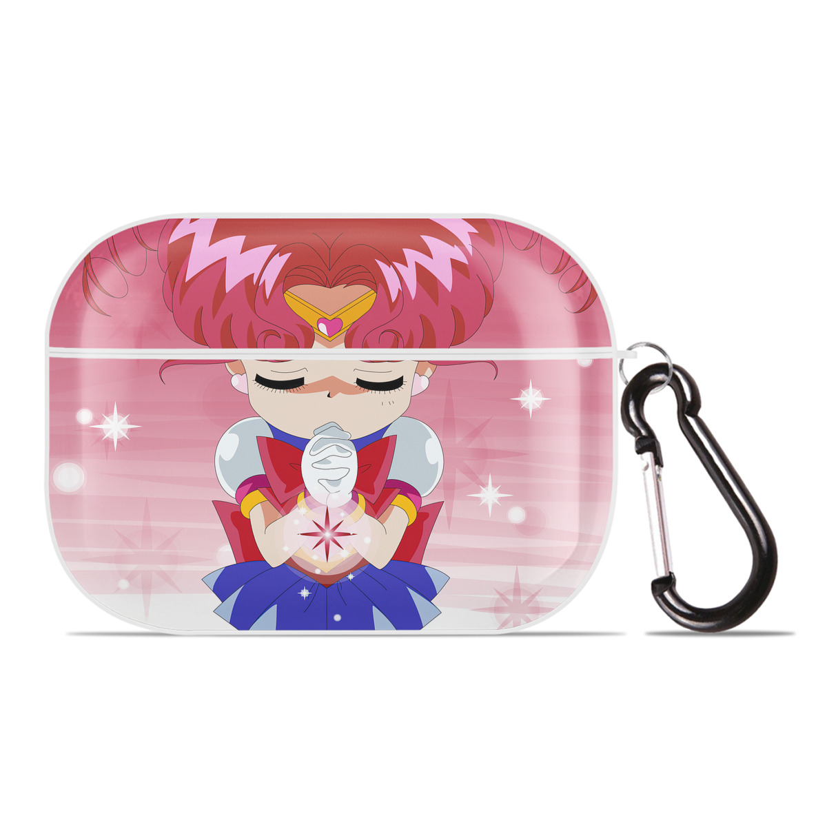 （画像用） 美少女戦士セーラームーン Sailor Moon 【AirPods Pro用】ハードシェル保護ケース 耐衝撃・防指紋・カラビナ付き商品仕様